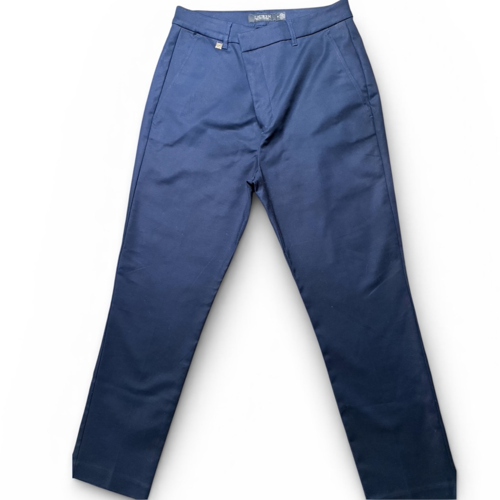 Lauren Ralph Lauren women's Straight leg Dark Navy Pants size 10
